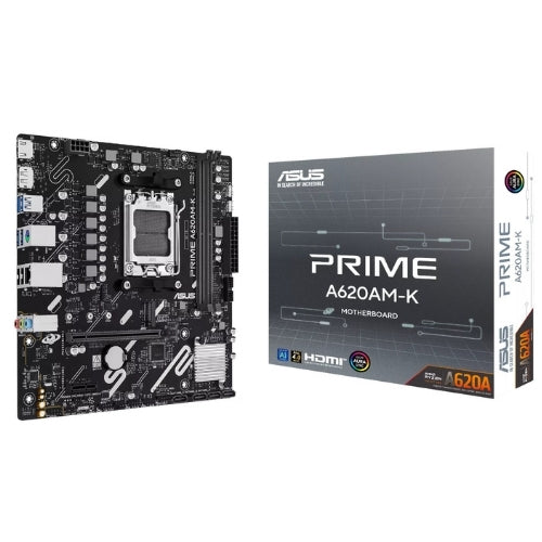 Asus PRIME A620AM-K AM5 M-ATX Motherboard