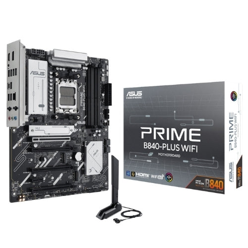 Asus PRIME B840-PLUS WIFI AMD AM5 ATX Gaming Motherboard