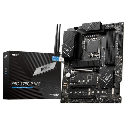 MSI PRO Z790-P WIFI Motherboard – Intel Z790, Wi-Fi 6E, DDR5, ATX