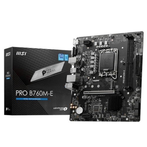MSI B760M-E PRO DDR5 LGA1700 M-ATX Motherboard