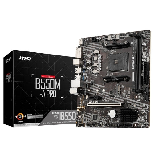 MSI B550M-A Pro AM4 M-ATX Motherboard