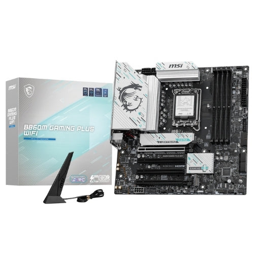 MSI B860M Gaming PLUS WIFI Intel LGA1851 DDR5 M-ATX Motherboard
