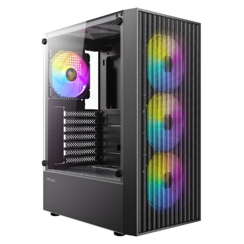 Antec AX27 RGB ELITE ATX Gaming Chassis - Black